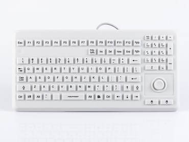 Clavier en silicone avec bouton de souris