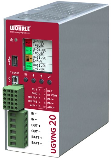 Onduleur DC - DC avec gestion de batterie